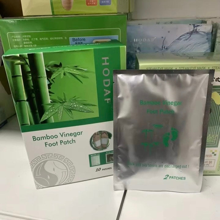 PATCH DETOX AU VINAIGRE DE BAMBOU !
